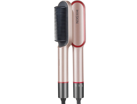 Alisador de Cabelo K-SKIN KD380A Dourado (Cerâmica - 130 °C - 200 °C)
