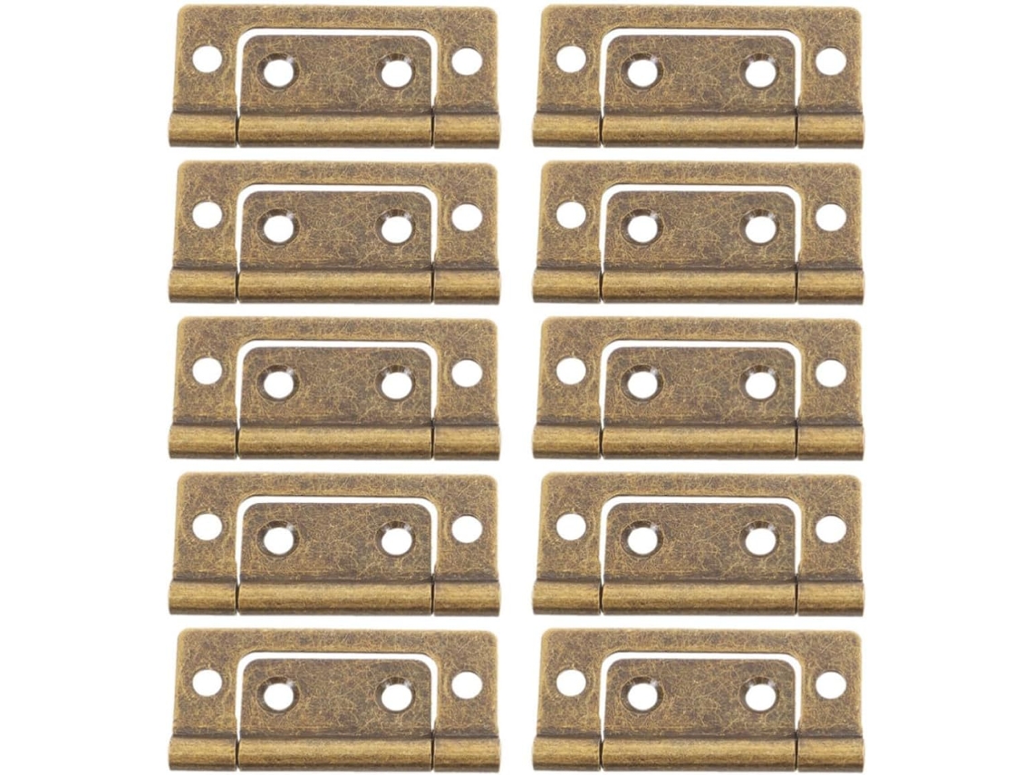 Conjunto De 10 Dobradiças Metal Para Portas Armários Cozinha, Dobradiças Ocultas Com Alta Capacidade De Carga E Baixo