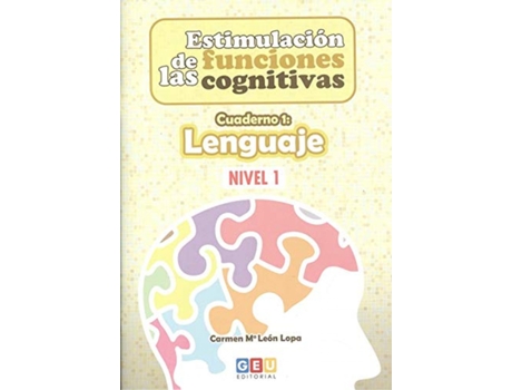 Livro Estimulacion Funciones Cognitivas Cuaderno 1. Nivel 1 de Carmen Mªleon Lopa (Español)