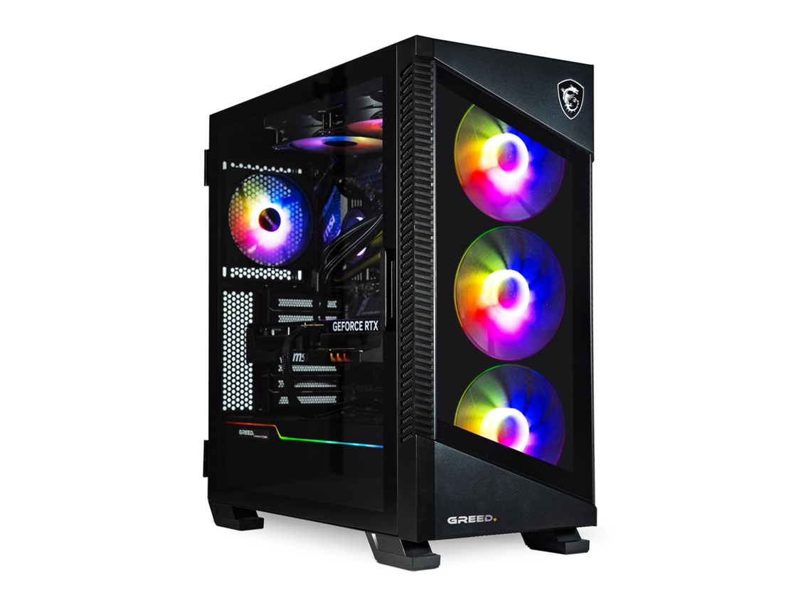Pc Gaming / Desktop - Greed Mk5 – Amd Ryzen 5 9600x + Rtx 5070 - Water Cooler Cpu - 32gb Ddr5 - 1tb Ssd - Wifi - Win11 Pro