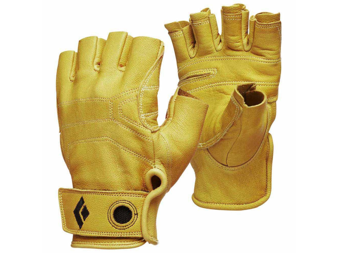 Luvas para Homem BLACK DIAMOND Stonees Amarelo para Montanha (L)