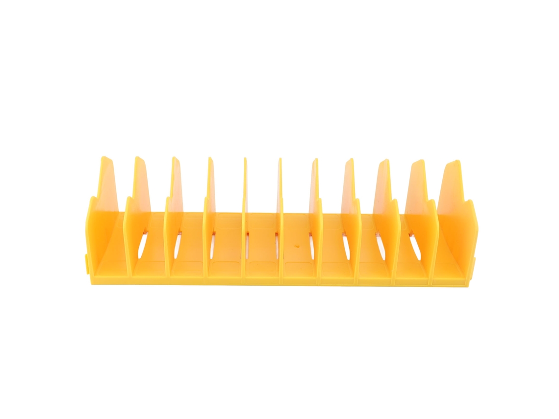 Rack Organizador de Alicates com Design Modular, Base Antiderrapante, Amarelo S/MARCA