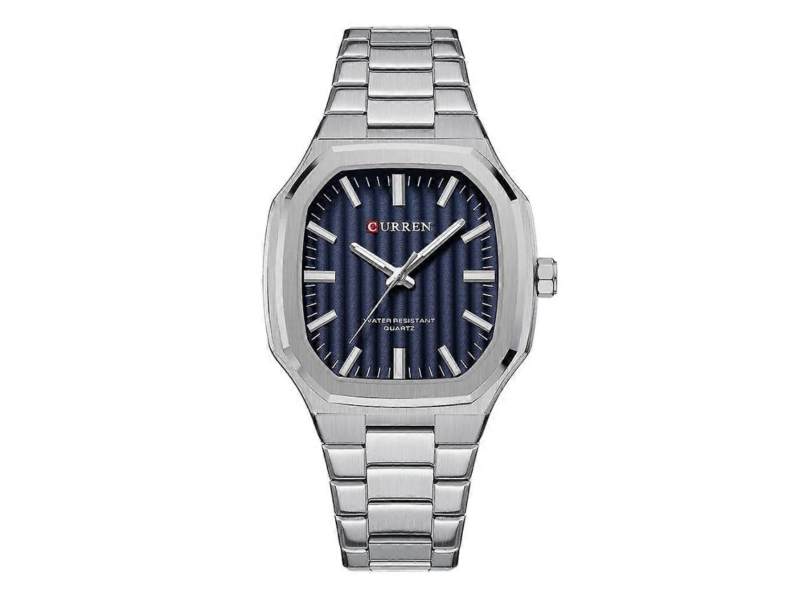 Relógio Masculino Curren 8458 Business Com Pulseira De Aço E Mecanismo De Quartzo.