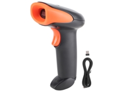 Escáner Inalámbrico De Códigos De Barras Bt, Lector Qr Portátil Con Botón De Rebote Cómodo Para Reparto Y Supermercado