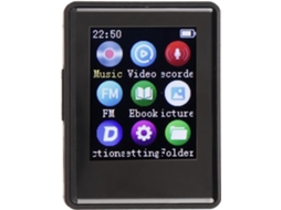 Reprodutor de MP3/MP4, Bluetooth 5.0, Tela de 5 polegadas (1,77"), HiFi, Sem Perdas, Suporte, Entrada para Cartão