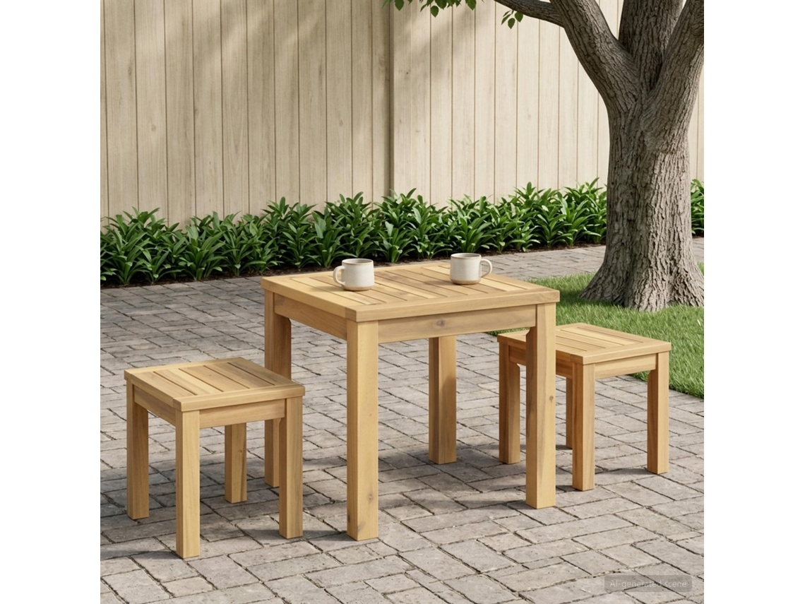 Vidaxl Mesa De Centro Branco 40 X 40,5 X 36 Cm