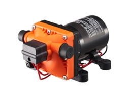 Bomba de membrana 12v 55psi com interruptor de pressão e encaixe 1/2" MNPT TEKMAQUINAS