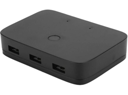 Switcher 4k / 30hz 2 Em 1 Saída Usb Switcher Box Para Impressora 201h Teclado Mouse Compatível Com Hdmi Kvm Preto Bestvite