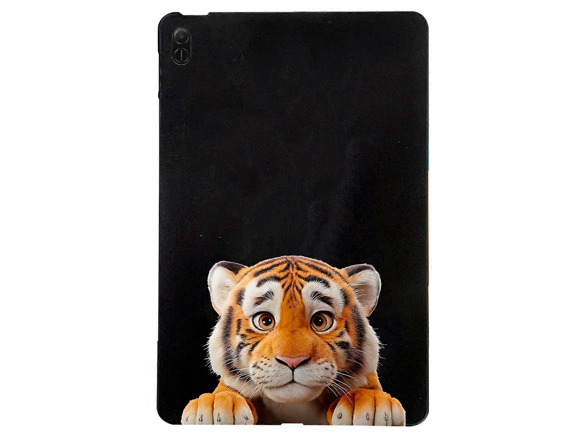 Capa Para Honor Pad X8a Com Estampa, Capa Protetora Fina De Tpu Tablet - Little Tiger -aquaforge