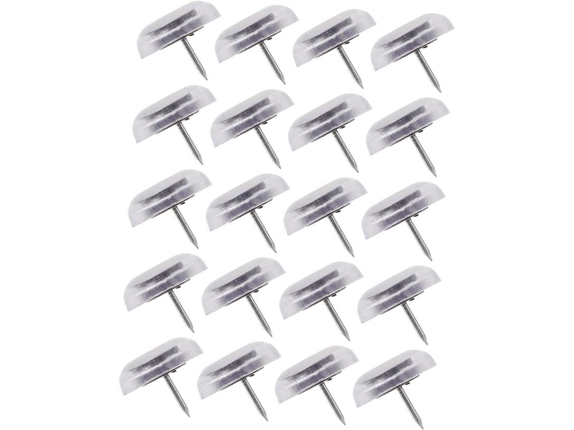 Toddmomy Conjunto De 20-protetores Redondos Silicone Para Pés Móveis, Capas Para Pés De Cadeiras E Mesas, Protetores