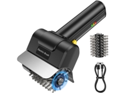 Escova Elétrica Rotativa para Grelha, Recarregável, 1500rpm AQUAFORGE