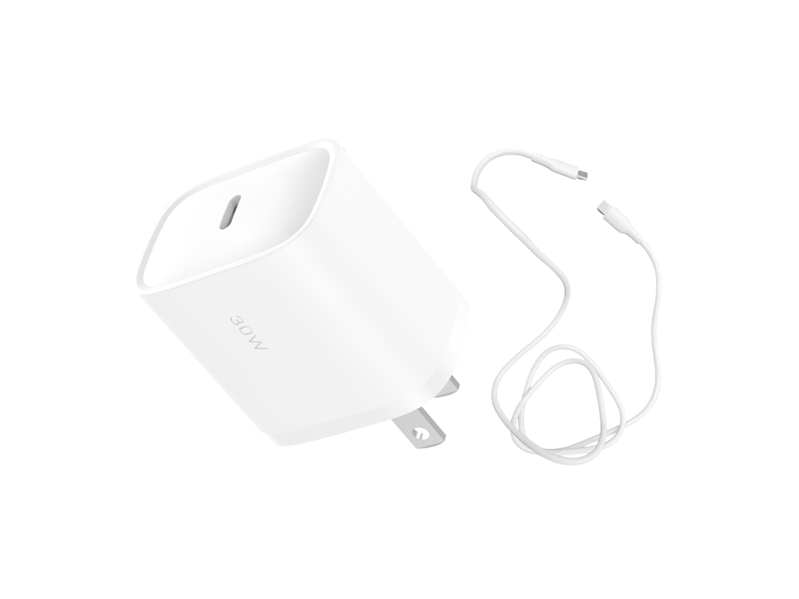 Carregador de Nitreto de Gálio Type C com 30W EOOCOO
