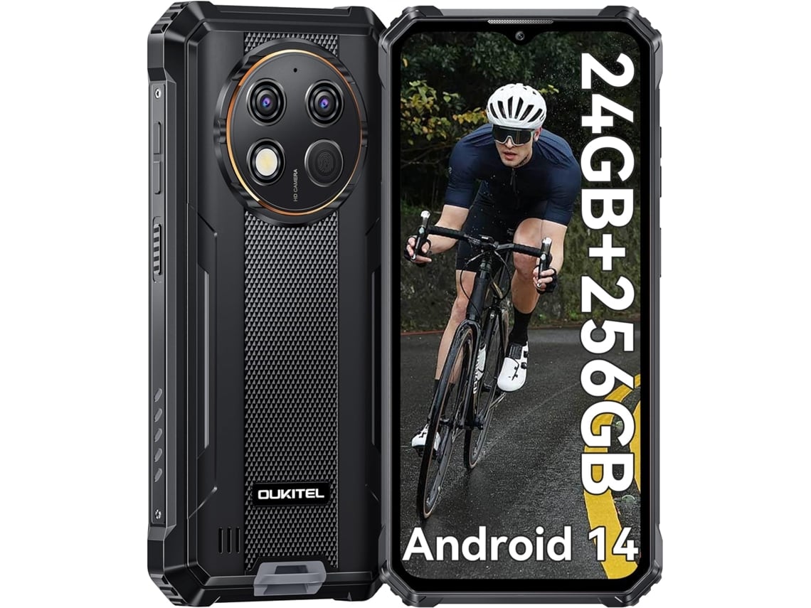 Oukitel G1 丈夫スマートフォン 24GB/256GB ブラック Oukitel G1 | RBA IMPORTADOS - Os melhores importados, preços de