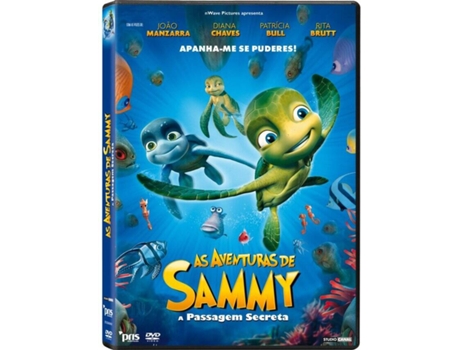 DVD As Aventuras de Sammy- A Passagem Secreta (Dobrado: Sim)