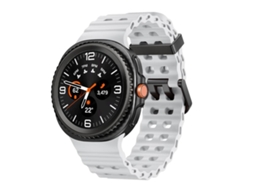 Bracelete Para Samsung Galaxy Watch 8/8 Classic - Silicone Com Fecho De Liberação Rápida No Estilo Oceano Clássico - Branco-limão