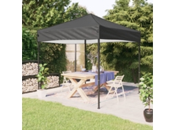 Vidaxl Tenda Para Festas Dobrável 3x3 M Antracite