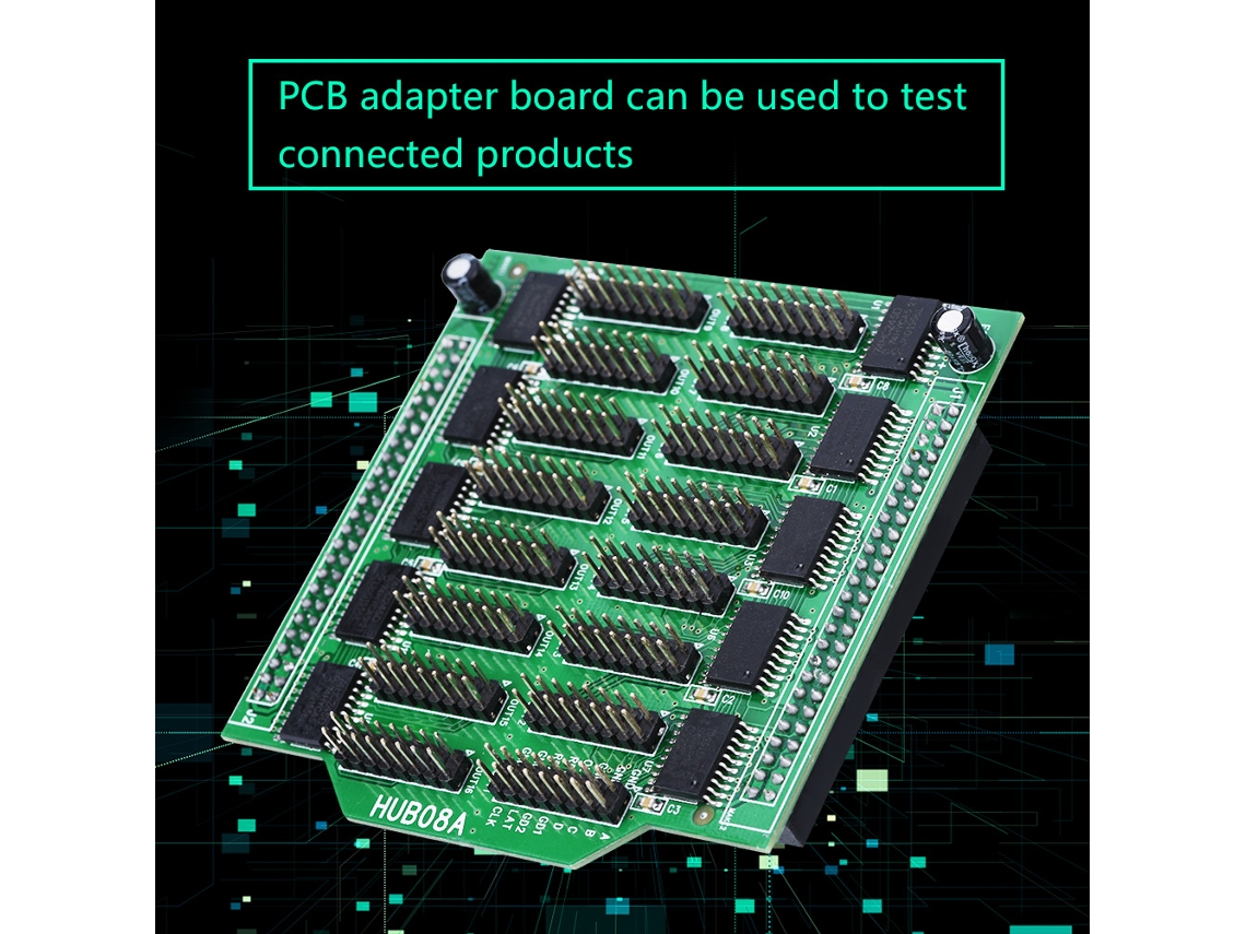 Laxiscreed Hub08a Placa Adaptadora Com 16 Saídas E Conexão Em Cobre Dourado Para Instalação Fácil