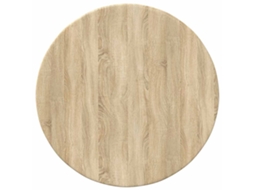 Conjunto 1 Tampo De Mesa Vidaxl Castanho Derivados De Madeira (ø 40 X 1,5 Cm)