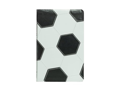 Livro Bíblia Nvi Slim, Capa De Futebol, Couro-Soft Preto E Branco, Luxo Bíblia Nvi Compacta de Thomas Nelson Brasil (Português)