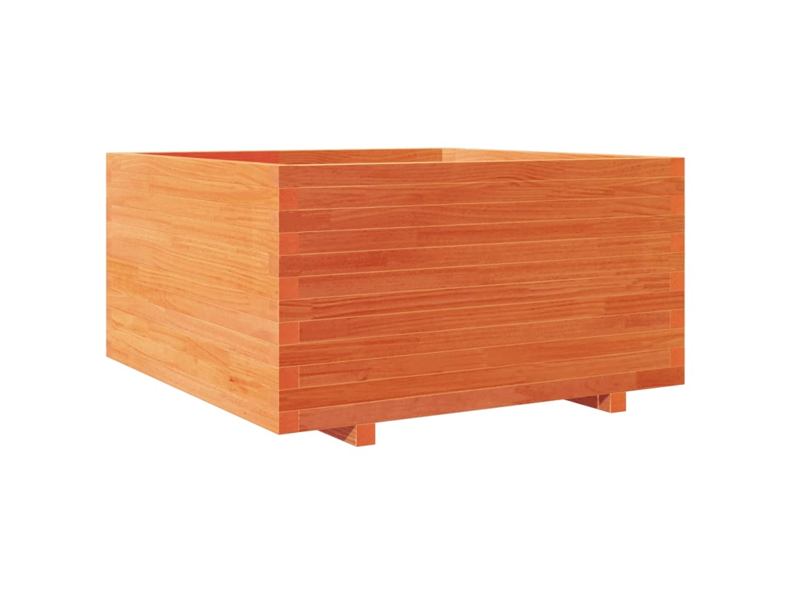 Garden Planter, Garden Planters Vidaxl Marrom Madeira De Pinho (90 X 90 X 49.5 Cm)