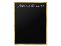 Magnetic Board Around The World For The Living Room Espelharte (60x80 Cm)