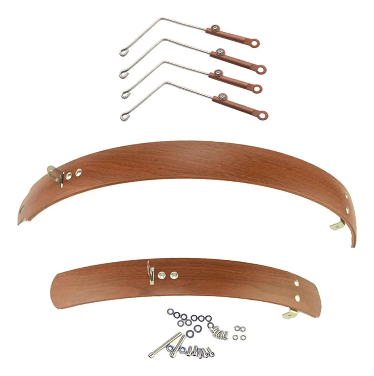 Conjunto De Para Lamas Para Bicicleta Marrom De 20 Polegadasvayotoy