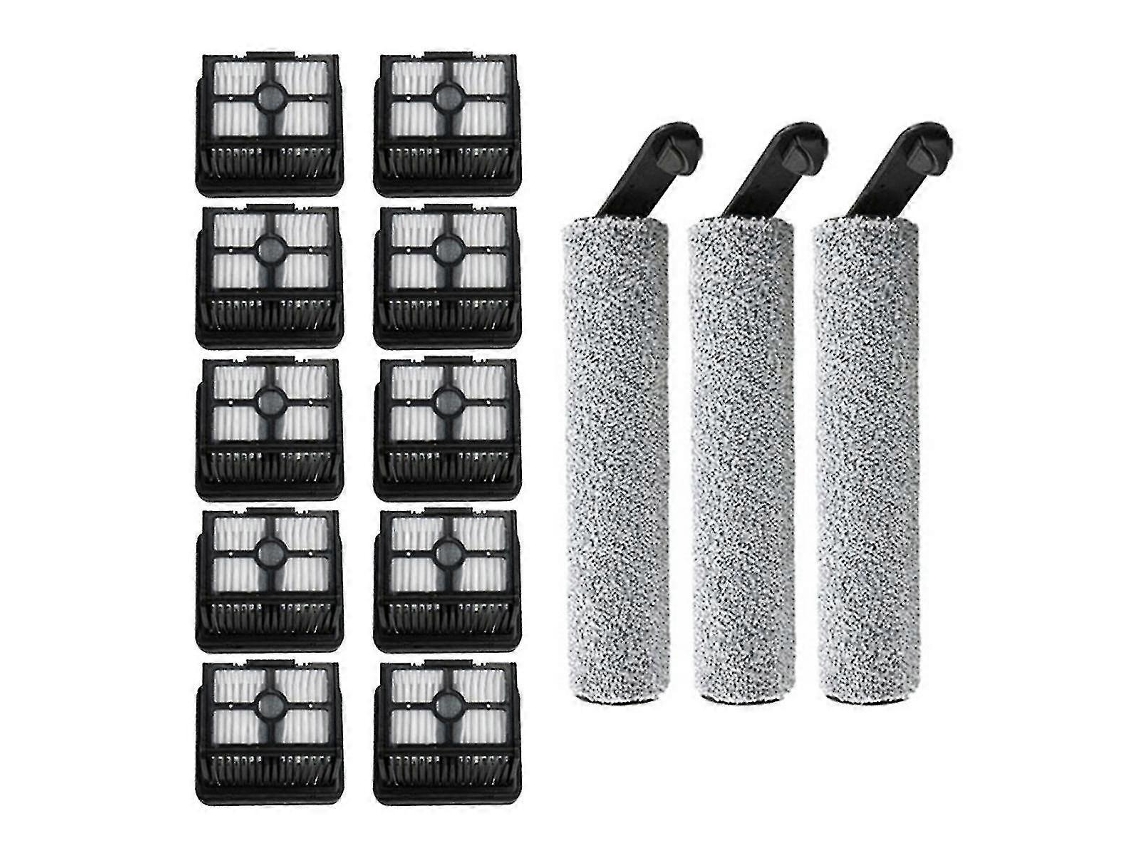 Escova de Rolo Macia para Aspirador de Pó Dreame H12 Pro/h12 Plus/h12 Core, Peças de Reposição BRILVIBERA