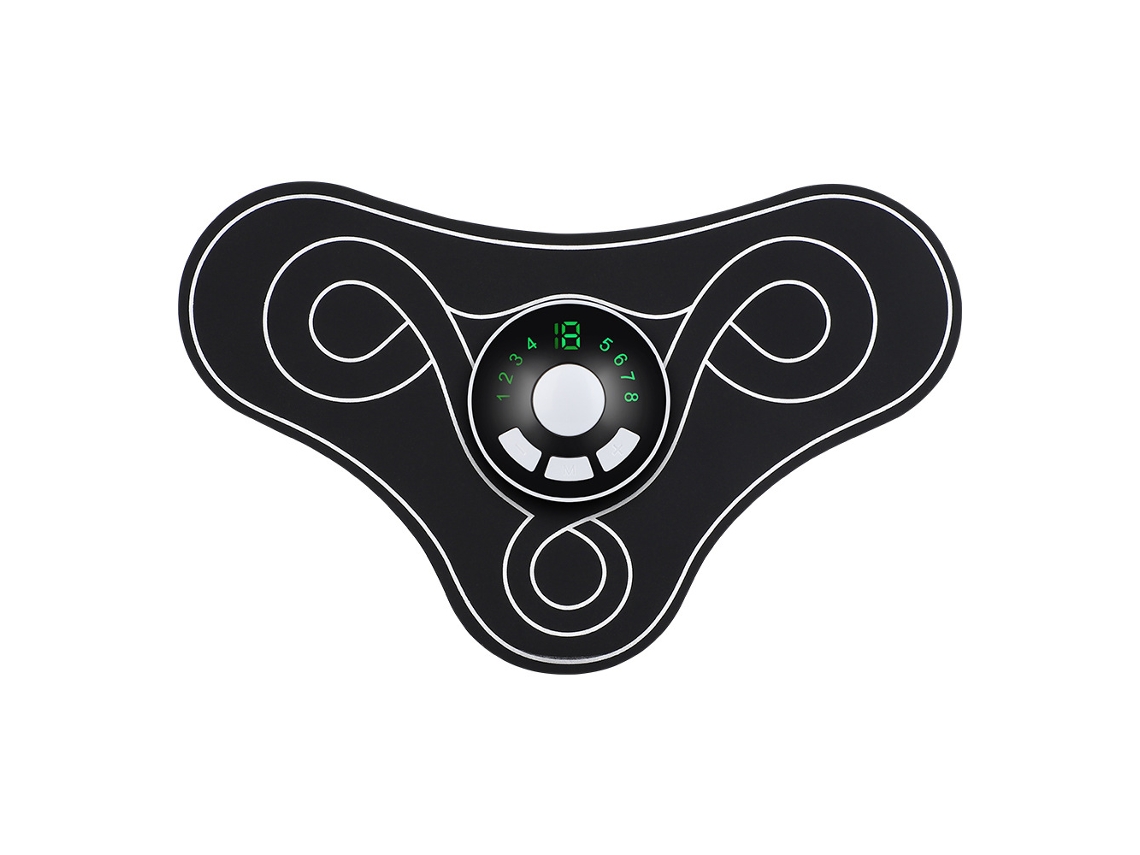 Patch Ems Para Músculos Abdominais, Dispositivo Vibratório De Gordura, 8 Modos Inteligentes Aquaforge