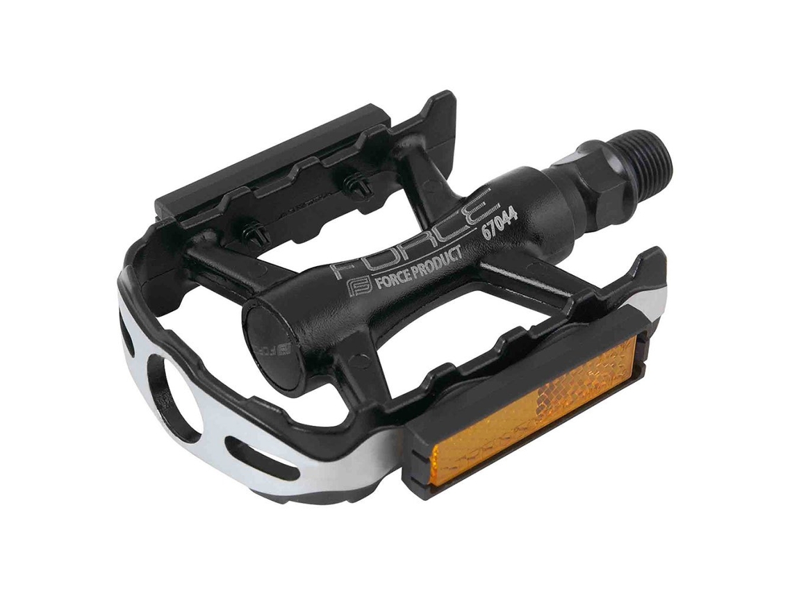 Pedais 600 Aluminium Pretoforce