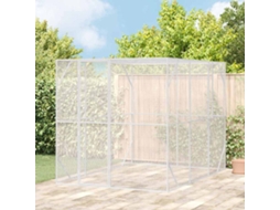 Vidaxl Gaiola Para Pássaros Antracite 210 X 304 X 213 Cm