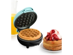 Máquina De Waffles Elétrica Pessoal Nostalgia, Superfície De Cozimento De 25 Mm, Ideal Para Waffles Recheados, Torradas Francesas, Queijo Derretido