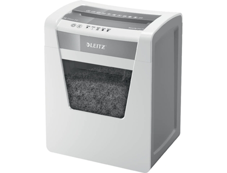 Destruidora de Microcorte  IQ Office P5, 10 Folhas, Cesto de 23 L, Destrói: Papel, Agrafos, Clipes de Papel