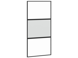 Sliding Door, Sliding Doors Vidaxl Preto Vidro (102.5 X 205 Cm)
