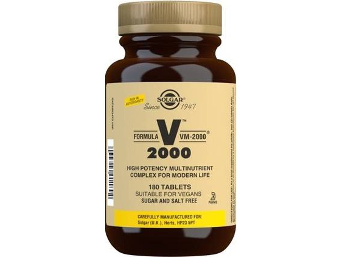 Suplemento Alimentar SOLGAR Formula Vm- (180 comprimidos)