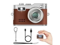 Mini Câmera Portátil com Tela Hd de 0,96", Câmera Digital 1080p de 2mp, Câmera de Chaveiro, Presente Ideal para Crianças TAISHENGDA