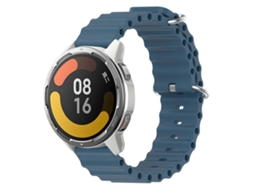 Pulseira De Silicone Sólida Estilo Oceano Para Xiaomi Mi Watch Color 2 22mm
