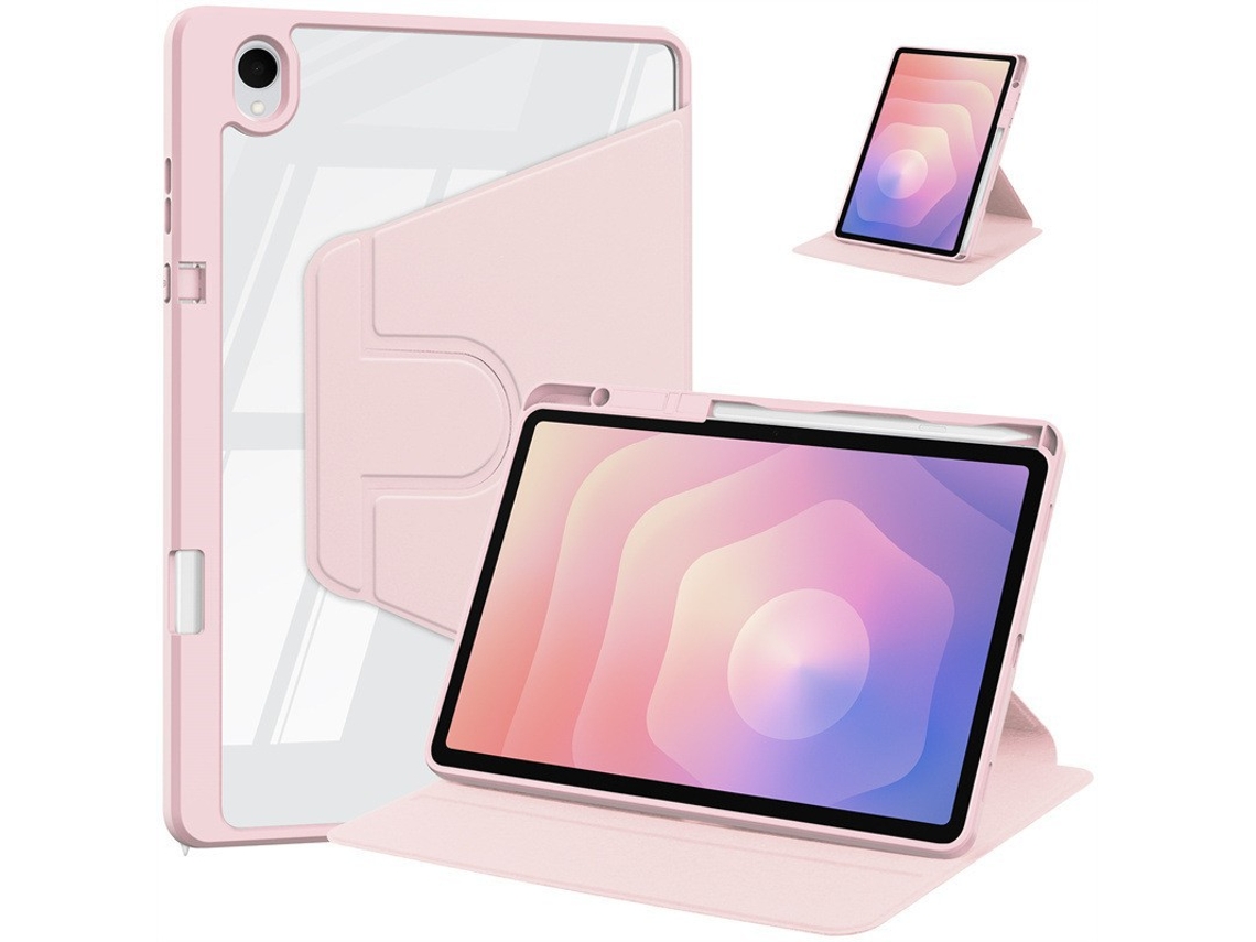 Capa Para Samsung Galaxy Tab S11 2025 Sm X730/x736b Acrílico Anti Queda Rosa Gertiz (11 Polegadas)