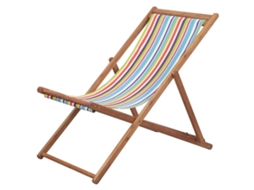 Folding Chair, Folding Chairs Vidaxl Multicolor Tecido (n/a)