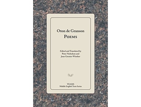 Livro Oton de Granson, Poems de Peter Nicholson (Inglês)