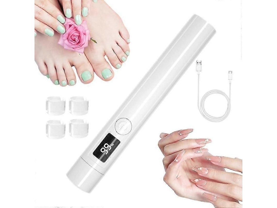 Usb Rechargeable Uv Light For Gel Nails Led Display GOKOCO