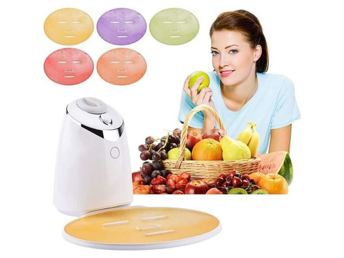 Máquina de máscara facial YJF DIY, fabricante de máscara facial de frutas naturais e legumes, cuidados faciais frescos, colágeno, beleza machin272