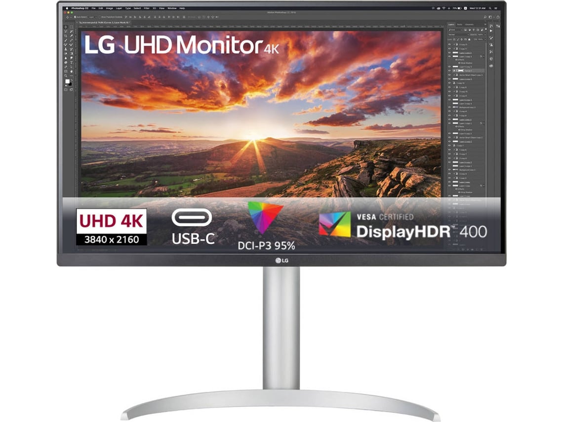 Monitor LG 27UP850-W (27'' - UHD 4K - IPS)