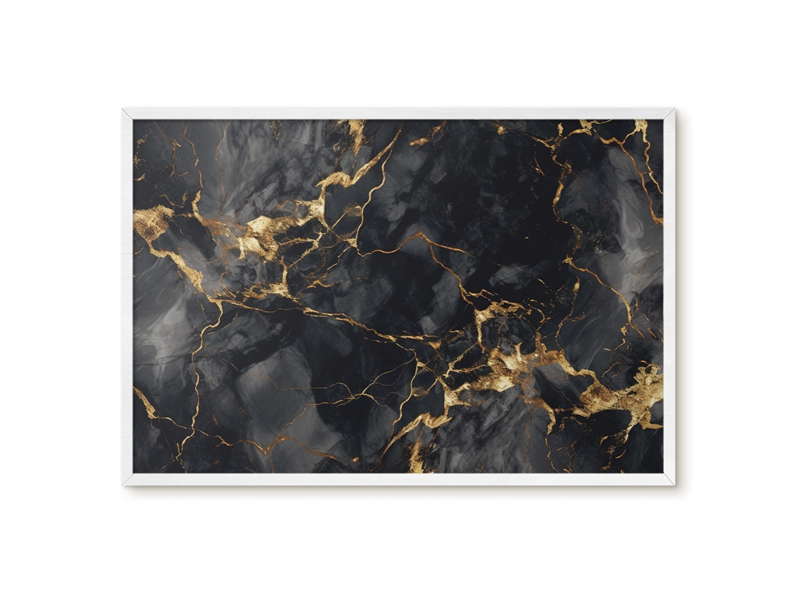 Quadro de vidro magnético com elegância delicada para o hall de entrada Espelharte (60x40 cm)