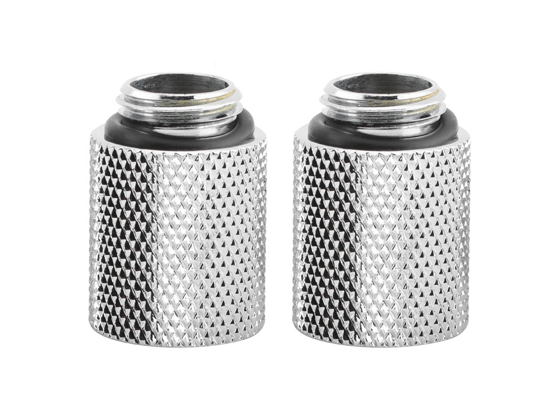 2 Peças Adaptador De Extensão De Resfriamento Por Água Macho Para Fêmea G1/4 Assento De Parafuso 20mm