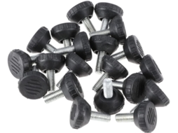 Vaguelly 20pcs Pés Niveladores Ajustáveis Para Móveis Com Parafuso De Ajuste Altura Mesas, Escrivaninhas E Armários