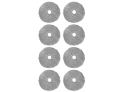 Conjunto De 8 Panos De Limpeza Laváveis Para Aspirador Robô Lydsto W2 / Uwant U200. Peças De Reposição Para Limpeza De Esfregões._glo