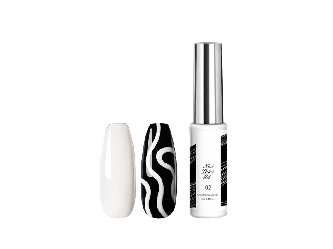 Gel De Unha Para Arte De Unhas Pintura Com Pincel Soak Off Verniz De Qualidade Alta 12 Cores 8ml