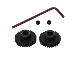 Engranaje Piñón De Motor De Metal 8mm 29t 30t Para Coche Rc 1/5 1/6 1/7 25dp 1.0m Negro
