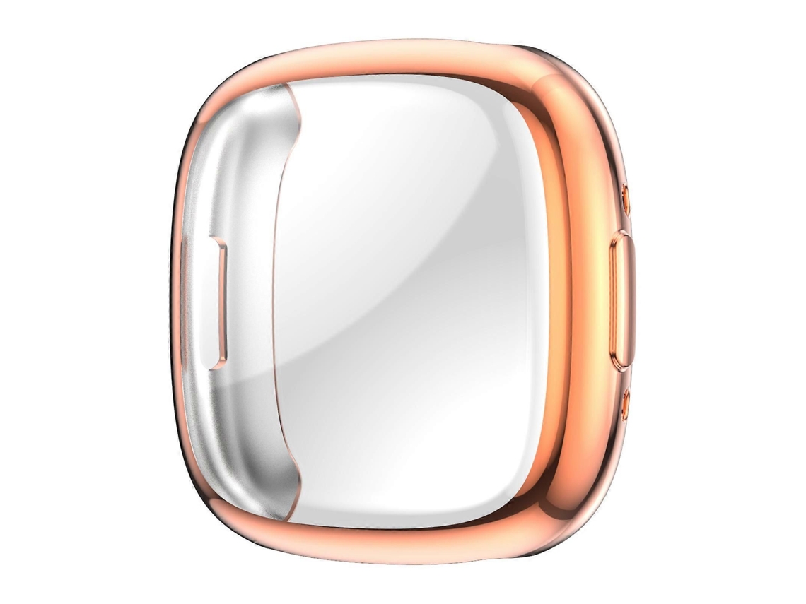 Capa Protetora Para Smartwatch Fitbit Versa 4, Com Proteção Macia.