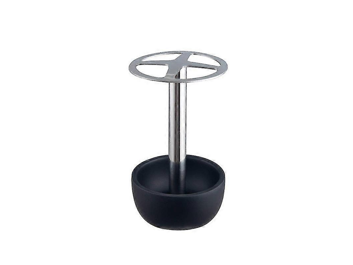Suporte Para Escova De Dentes E Barbeador, Em Aço Inoxidável Hengjian (preto)